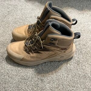 Rockrooster Hiking Boots Mens 11.5 Tan Brown Waterproof Vibram Anti-Fatigue